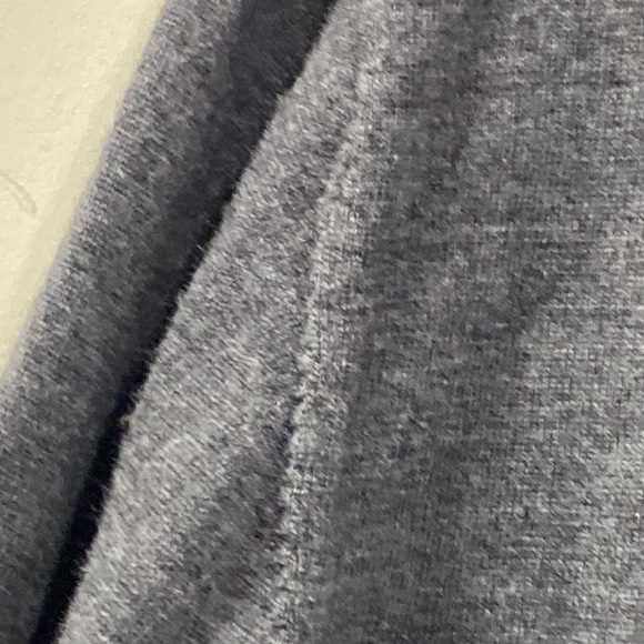 Patrick Assaraf Fine Merino Wool Heather Grey Crew Neck Sweater size XXL - Picture 9 of 11